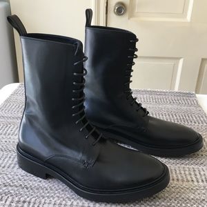 BALENCIAGA TALL LACE UP COMBAT BOOTS MEN’S Size:43